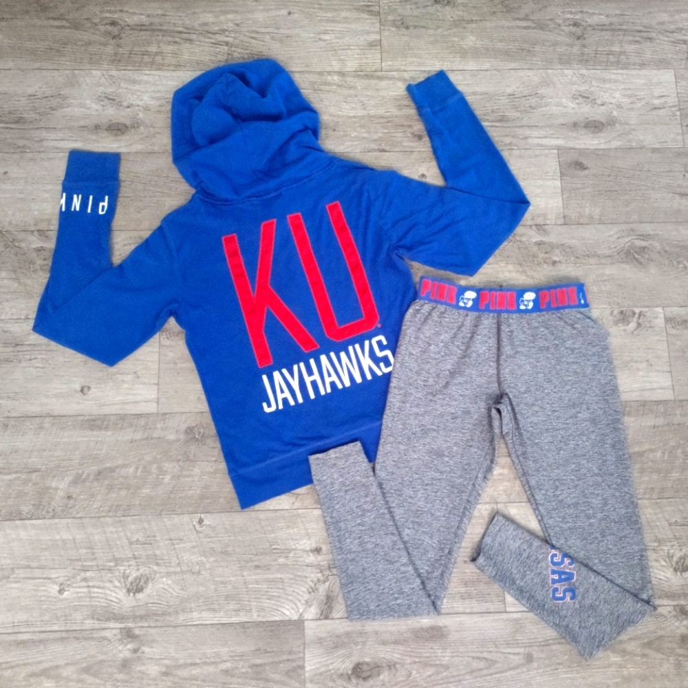 PINK VS Kansas Jayhawks set